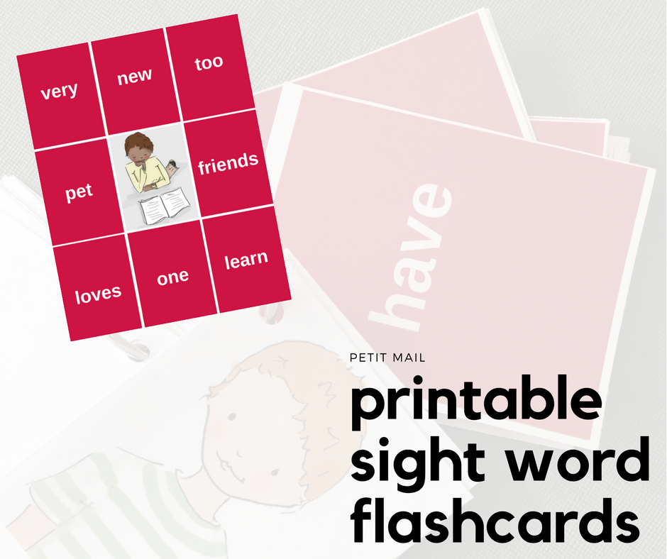 Free Sight Word Flashcards